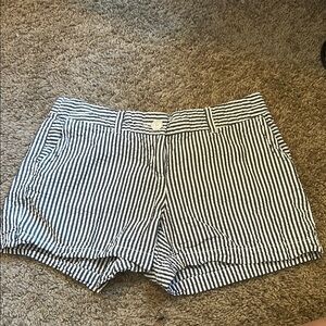 Striped  Seersucker Women's Shorts